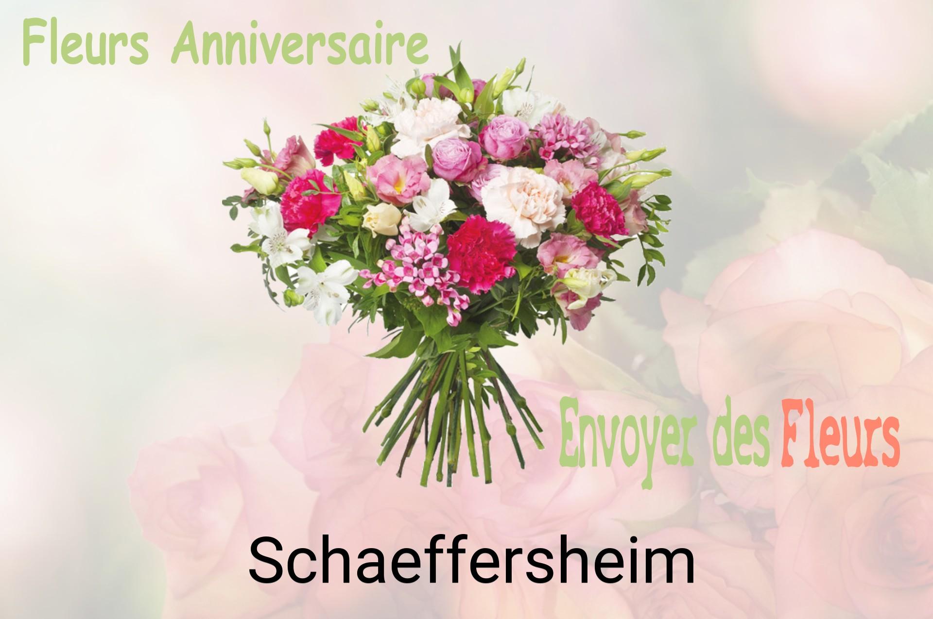 Bouquet de fleurs d’anniversaire livré à Schaeffersheim