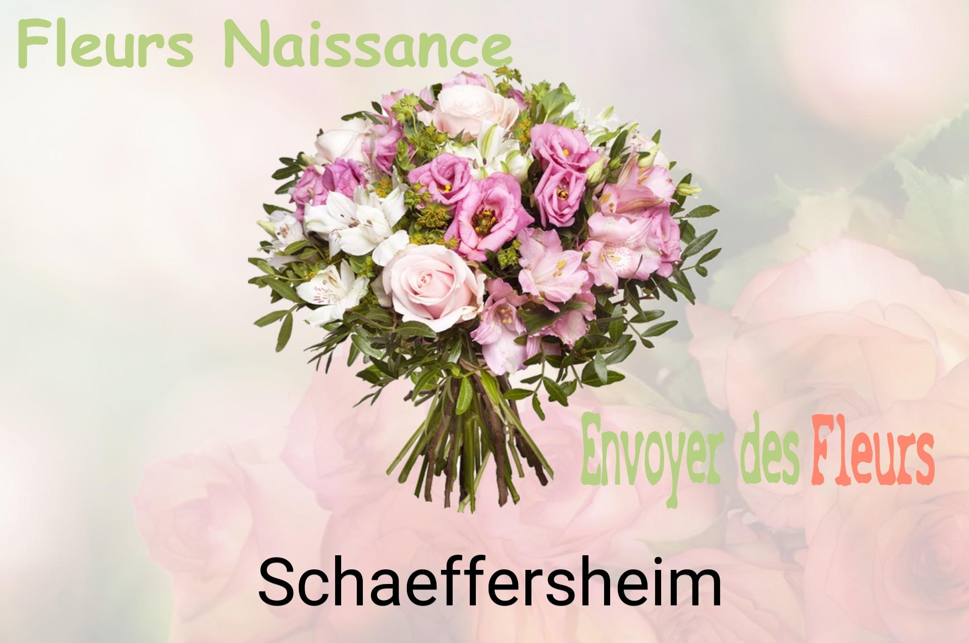 Bouquet de fleurs de naissance livré à Schaeffersheim